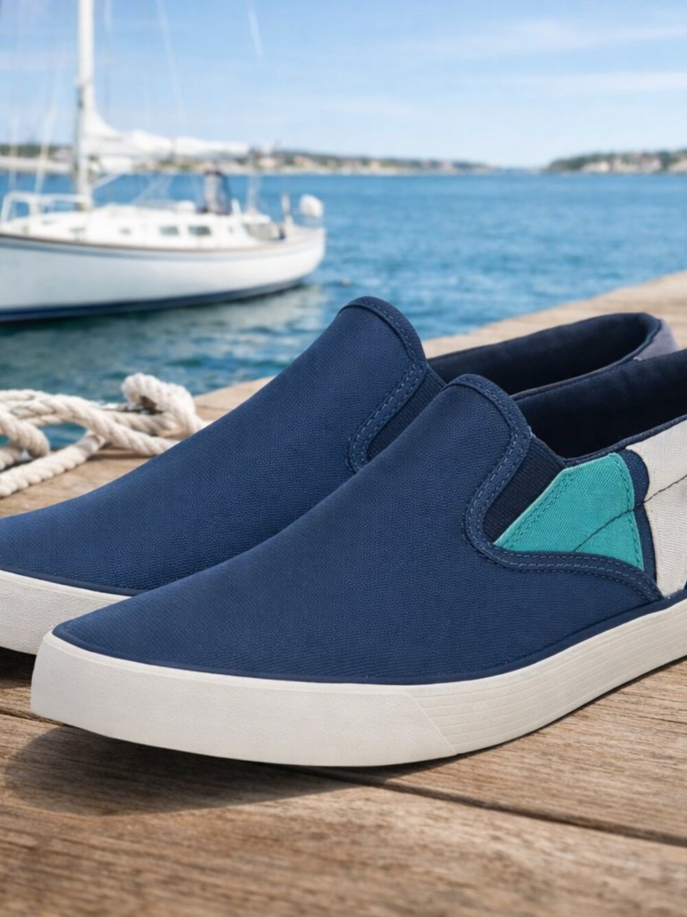 Sperry Men's Striper II Slip on Bionic Sneaker Nautical Loafer Size 8 STS22293